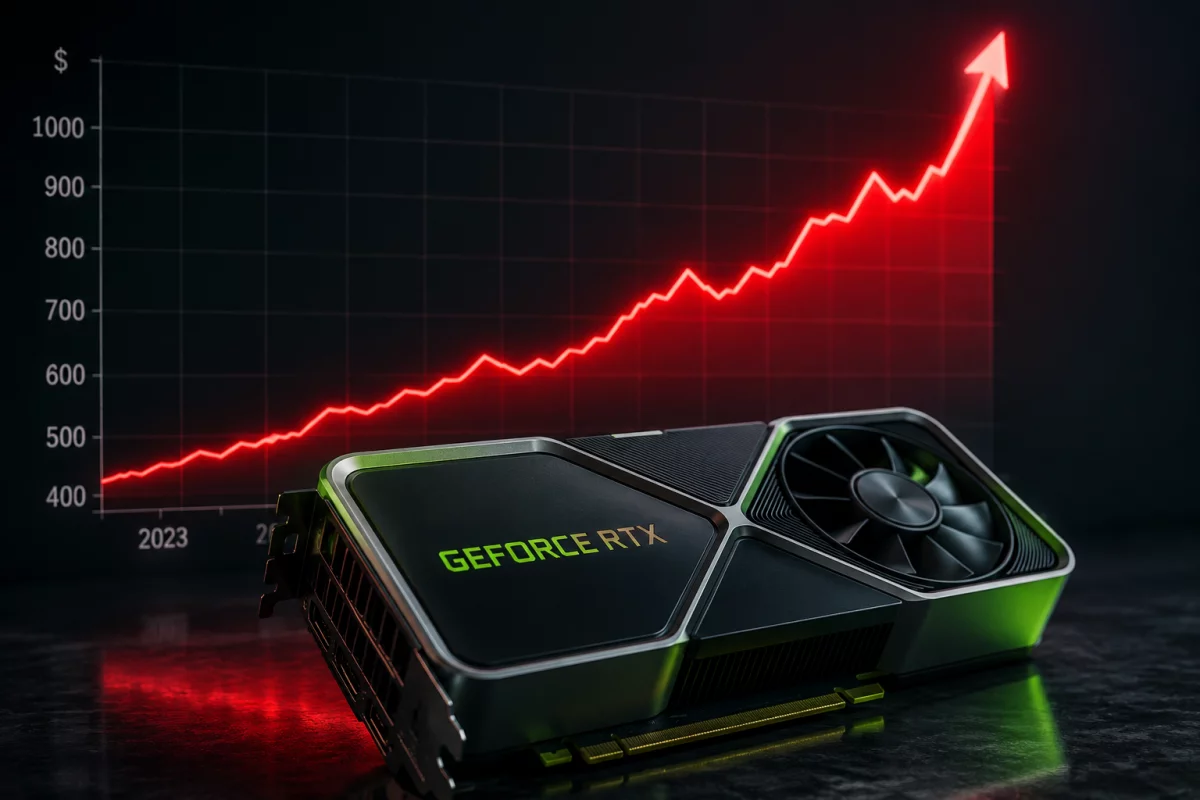 NVIDIA po raz trzeci podnosi ceny kart graficznych.