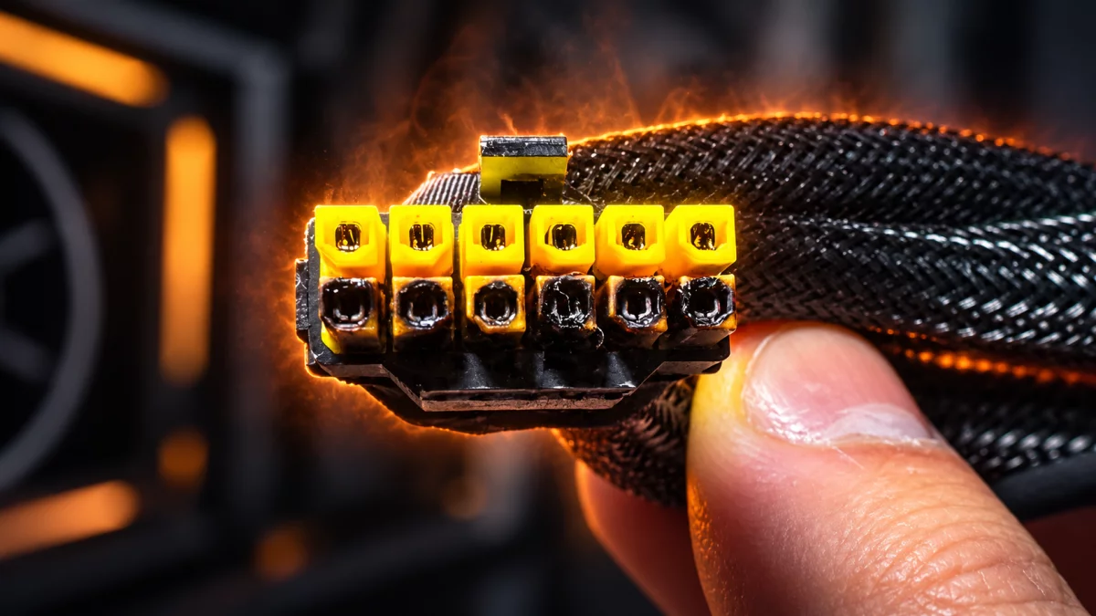 DLSS 5 podbił pobór RTX 5090 do ponad 600 W. Złącze nie wytrzymało