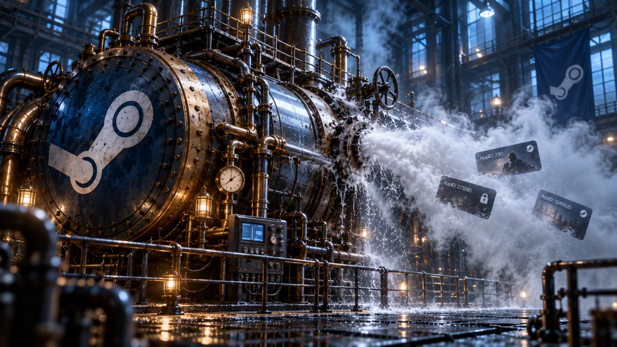 Steam zaliczył potężny wyciek