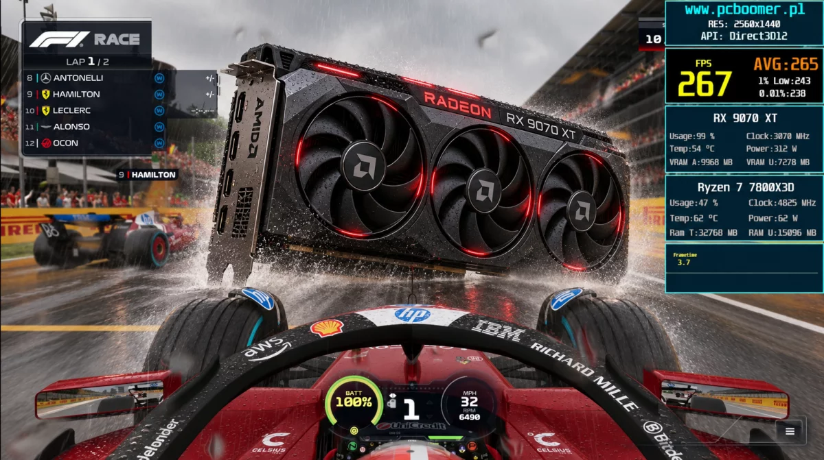 Radeon RX 9070 XT to dziś król opłacalności