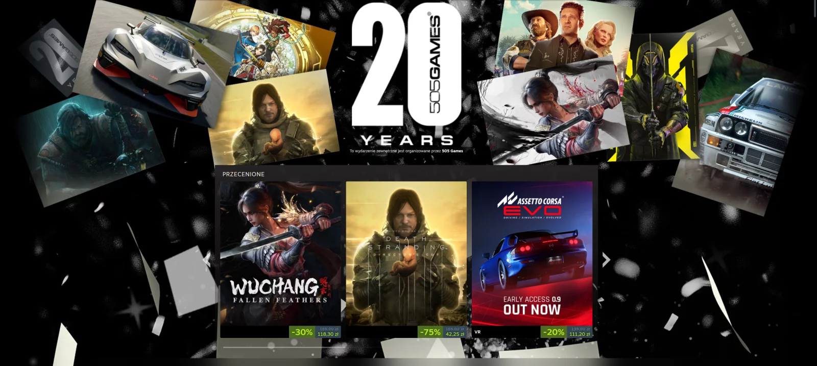 Wielka wyprzedaż na Steamie, gry nawet 90% taniej